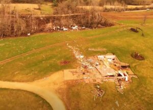 PHOTO Amazing Drone Footage Of Leveled Homes In Union City Wisconsin