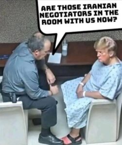 PHOTO Are Those Iranian Negotiators In The Room With Us Now Donald Trump Meme