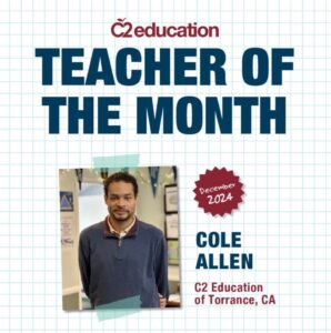 PHOTO C2 Education Teacher Of The Month Cole Tomas Allen Is WH Corres Dinner Shooter