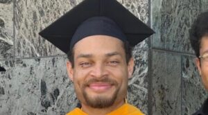 PHOTO Cole Thomas Allen In Cap And Gown After Graduating