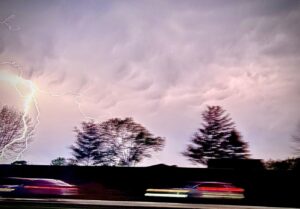 PHOTO Crazy Lightening During Hillsdale Kansas Tornado