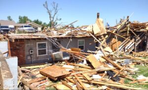 PHOTO EF4 Rated Home In Enid Oklahoma Completely Destroyed By Tornado