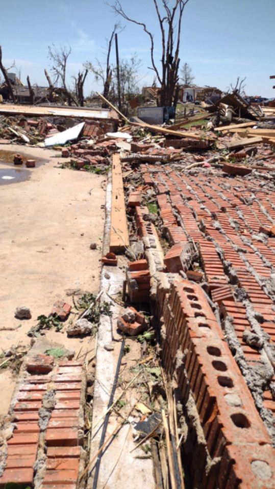 PHOTO EF4 Rated Home In Enid Oklahoma Completely Destroyed By Tornado
