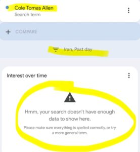 PHOTO Iran Was Searching For Cole Thomas Allen The Morning Of The White House Correspondents Shooting