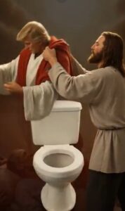 hrowing Donald Trump In The Toilet