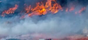 PHOTO Look At How Much The Flames In Moreno Valley Grew And Got Bigger Over The Day