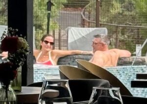 PHOTO Mike Vrabel Was Shirtless At Swimming Pool With Diana Russini