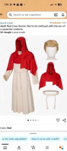 PHOTO Of Adult Red Cross Costume Donald Trump Was Wearing