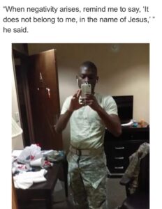 PHOTO Shamar Elkins Using The Name Of Jesus In Social Media Post