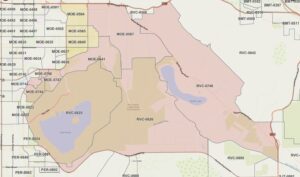 PHOTO Showing All The Evacuation Areas In Moreno Valley Due To Fire