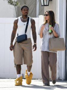 PHOTO Stefon Diggs Having Coffee With Taylor Frankie Paul In Provo Utah