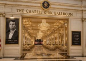 PHOTO The Charlie Kirk Ballroom Inside The White House