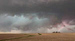 PHOTO Tornado Touching Down In Masonville Iowa From US-20