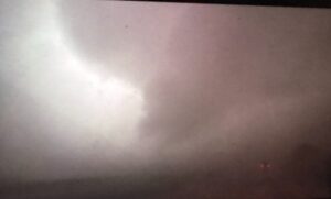 PHOTO When Tornado First Touched Down Southeast Of Masonville Iowa