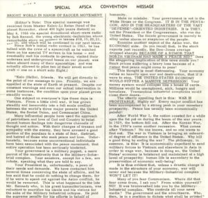 PHOTO 9th Page Of UFO Files Master Kalen-Li Retan From Planet Korendor Had Been Secretly Observing Earth