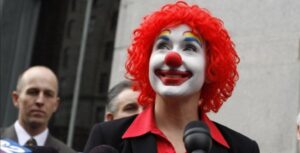 PHOTO Diana Hagen Wearing Clown Makeup And Hair Meme