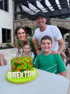 PHOTO Kyle Bush Celebrating His Sons Birthday