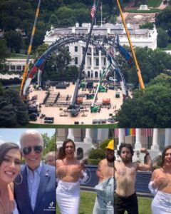 PHOTO What President Donald Trump Did To The White House Lawn Vs What Joe Biden Did To It