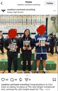 PHOTO San Diego Shooting Suspect Cain Clark When He Won Wrestling Invitational