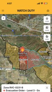 PHOTO Look How Much The Shore Fire Has Spread Across Riverside County California