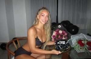 PHOTO Mar Milne Looking Like A Stripper On Her Birthday