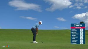 PHOTO Rory Mcllroy Hitting From The Windows XP Default Wallpaper