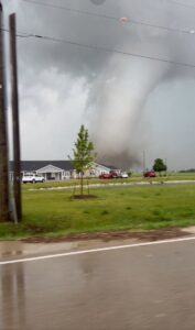 PHOTO Tornado Touching Down In Streator Illinois