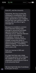 PHOTO 5 Students Have Died From Cychlorphine Overdoses This Weekend At Ole Miss In Laced Xanax Bars