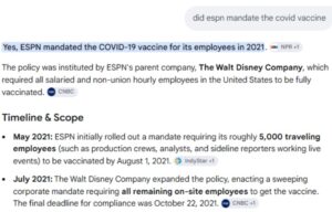 PHOTO ESPN Mandated Chris Spatola To Get COVID-19 Vaccine In 2021