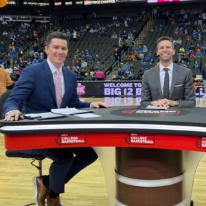 PHOTO Kevin Connors With Chris Spatola On The Set Of ESPN College Gameday For The Last Time
