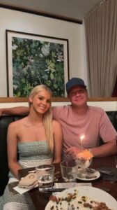PHOTO Landry Kiffin Eating Dinner With Lane Kiffin To Celebrate His Birthday