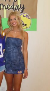 PHOTO Lane Kiffin's Daughter Landry In Tight Sorority Dress Looking Hot As Fuck