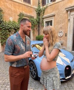 PHOTO Travis Kelce Bought Taylor Swift A Bugatti After Getting Her Pregnant